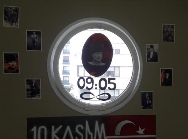 Cumhuriyetimizin Kurucusu Gazi Mustafa Kemal ATATÜRK´ü, ebediyete intikalinin 80. yıl dönümünde saygı ve minnetle andık.